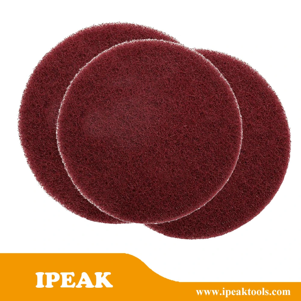 Durable Industrial Scouring Pad 5 Inch Cleaning Buffing Pad Heavy Duty Abrasive Scour Pads for Car Paint Removal