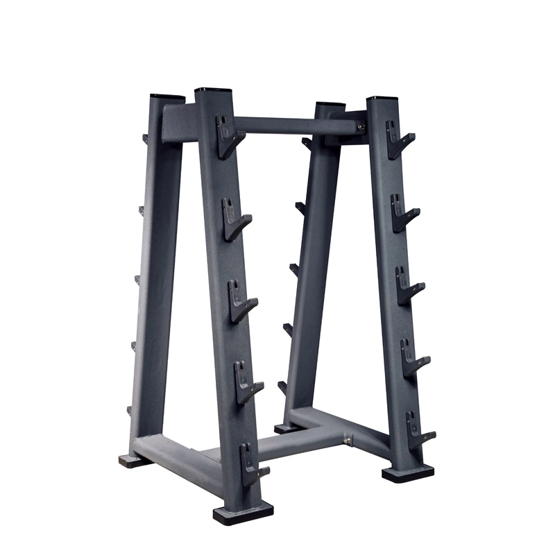 Lmcc Custom Barbell Rack for 10PCS Gym Fitness Barbell Storage Frame Commercial Workout Equipment