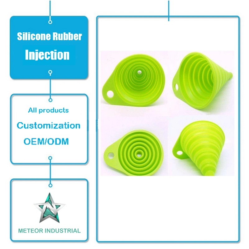Maßgeschneiderte Lebensmitteltaugliche Silikonprodukte Tägliche Anwendung Geschirr Silikon-Küchengeräte