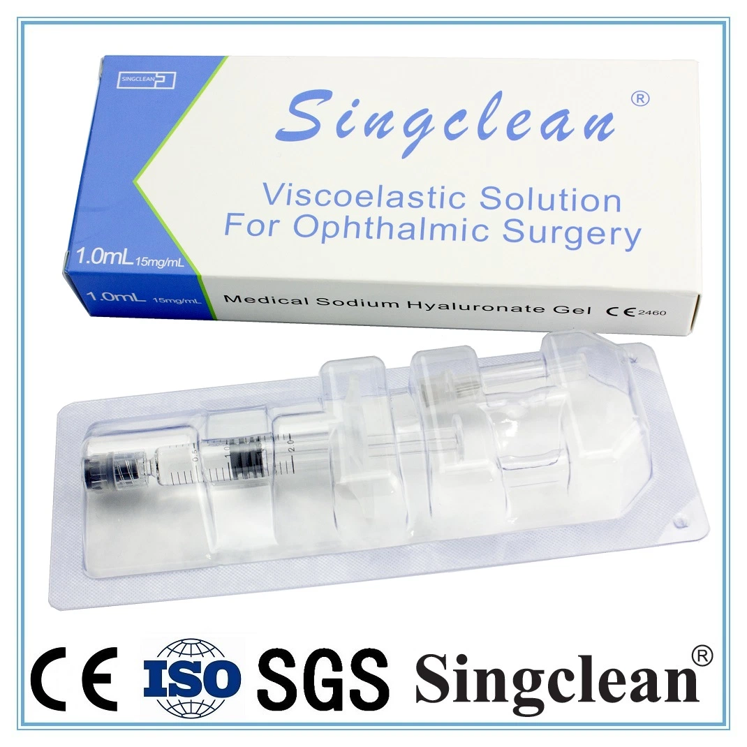 Solución viscoelástica para cirugía ocular catarata Glaucoma lentes intraoculares