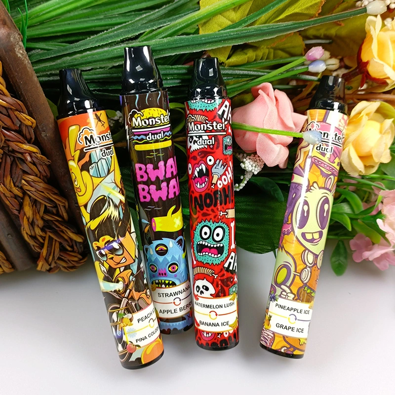 Monster 2 en 1 Pod desechable 6ml VAPE Pen 2000puffs VAPE