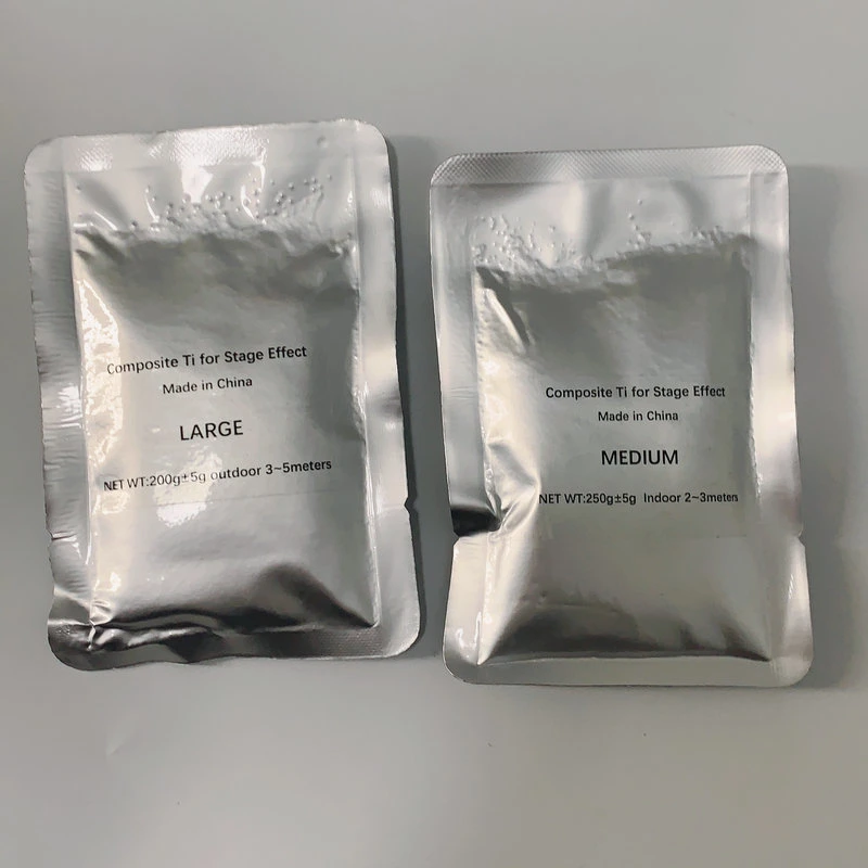 USA Stock Titanium MSDS Composite Ti Powder for DMX Sparkular Machine