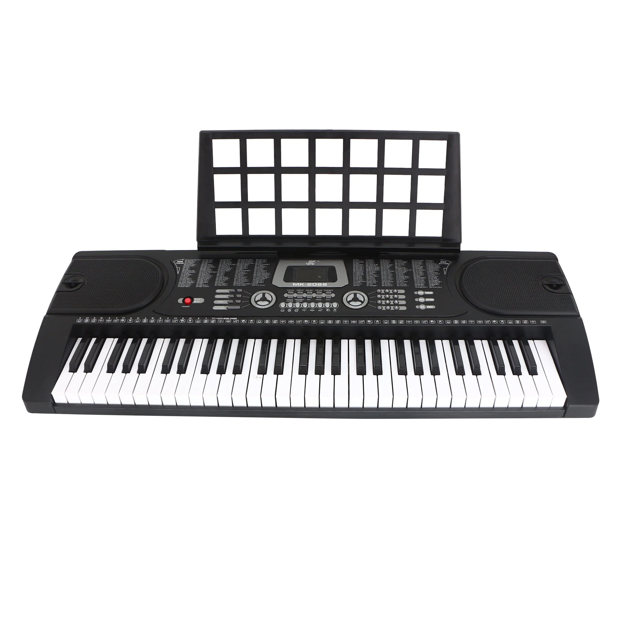 Mk2089 Chinese Factory Cheap Musical Instruments 54/61keys Electronic Keyboards Beginner Piano Keyboard Student Electric Organ