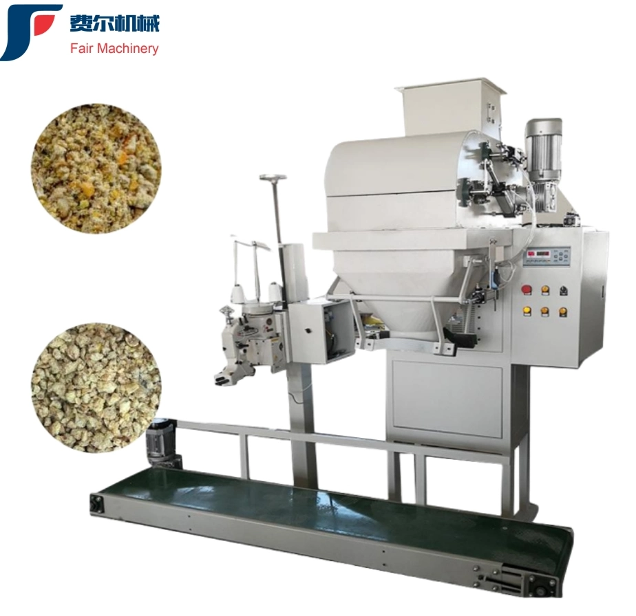 Powder Pellet Sawdust Pellets Open Mouth Bagging Machine Multifunctional Packaging Machine with Sewing Machine