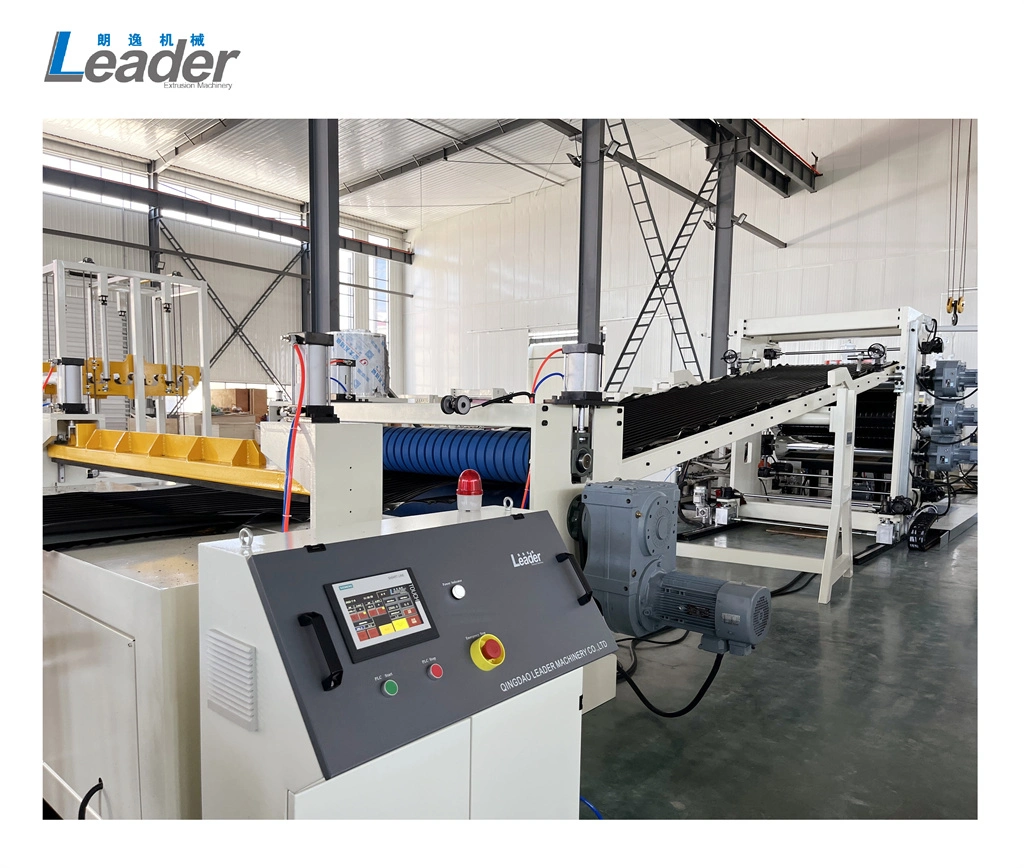 CE Standard PE Extruder PE Screw Extruder T-Lock Drainage Production Line