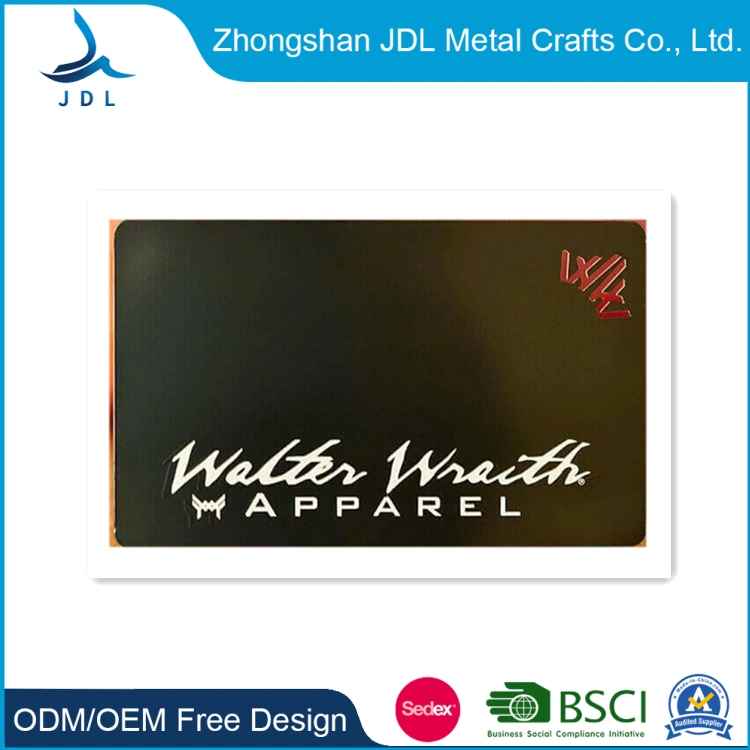 Stainless Steel Membership Loyalty Custom ID Hologram Hotel Keycard NFC EMV Chip Suppliers PVC Chip Embossing Metal Name Business Card