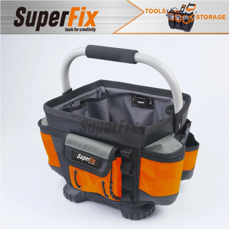 Bolsa de herramientas con mango tubular, bolsa multifuncional, kit de herramientas