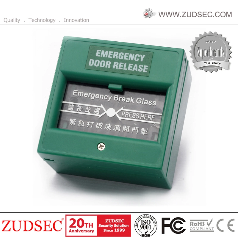 Emergency Break Glass Fire Emergency Exit Release Button