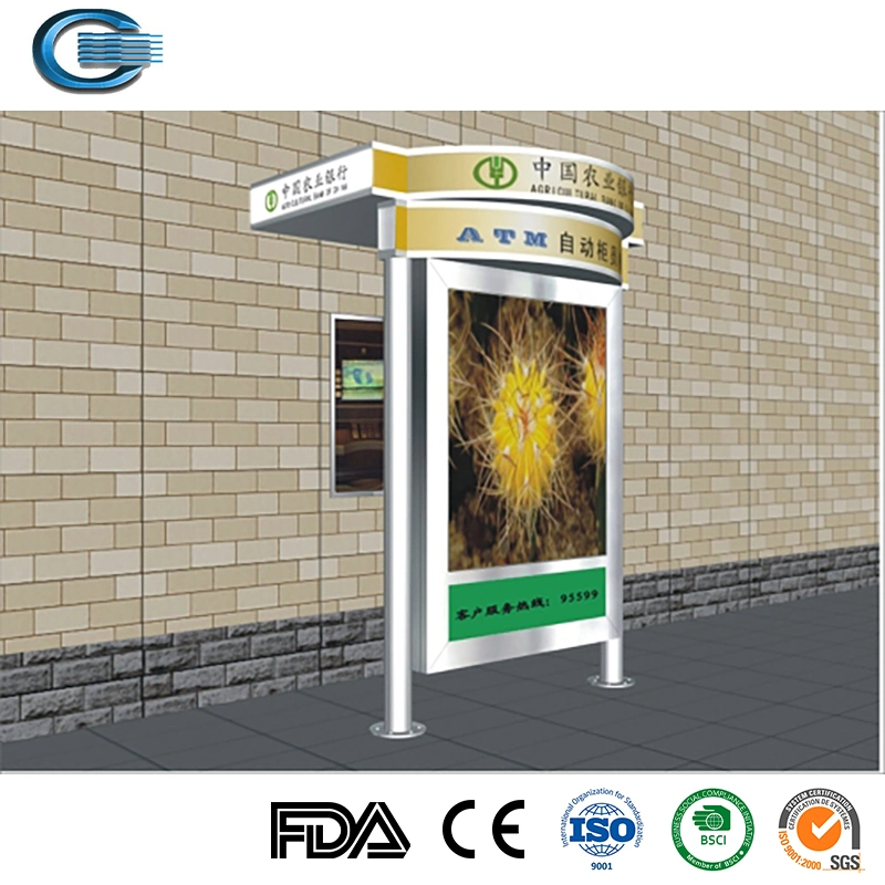 Huasheng A4 Single Side Acrylic Poster Frame Display Cable Wire Kits LED Window Displays Advertising Lightbox Real Estate Agent