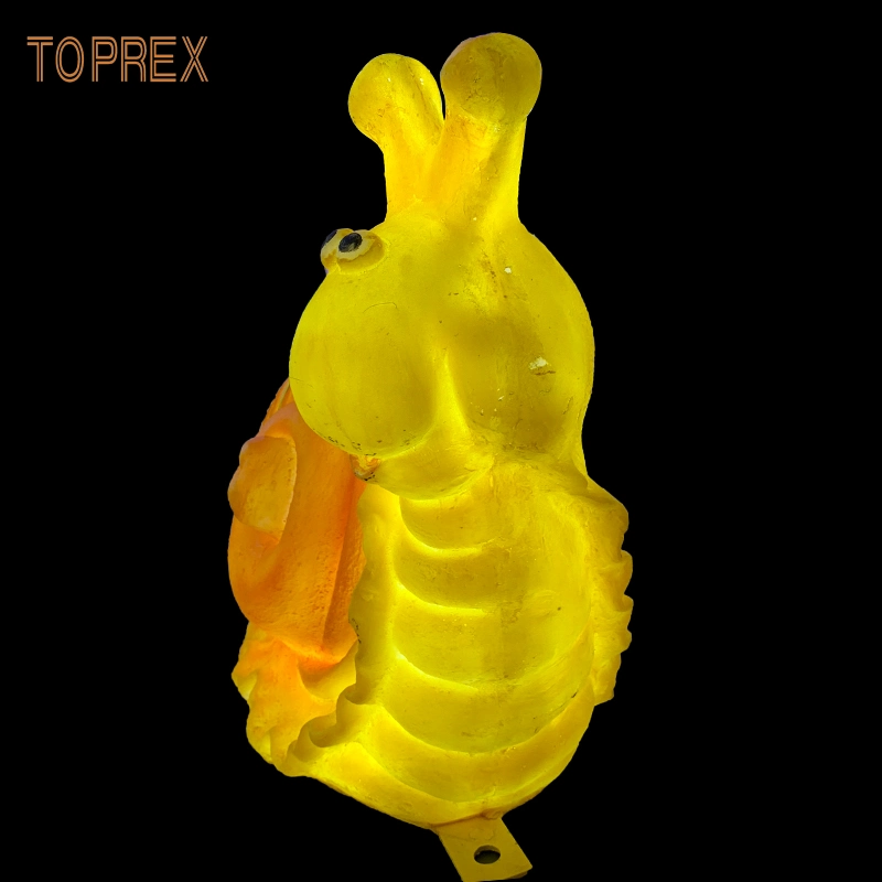 Toprex Decor Holiday Lighting Motif High Brightness Quality 3D Large Resin Lighted Panel Night Light Animal Relax Lamp