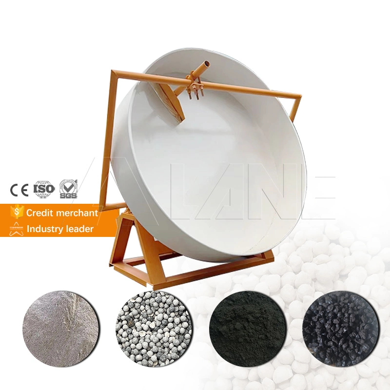 Lane Mushroom Humus Soil Gypsum Granules Chemical Fertilizer Making Machine Organic Fertilizer Granulator