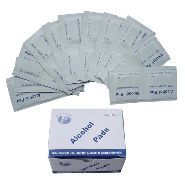 FDA Professional Use Medical Nail Alcohol Prep Swab Pads