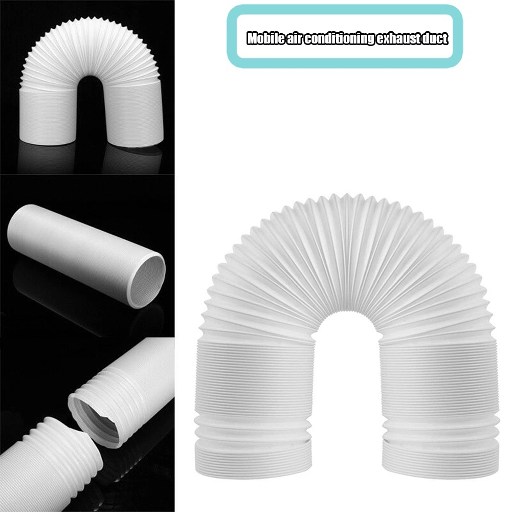 Tubo de borracha flexível para duto de ar, tubo de PVC para mangueira de exaustão de ar condicionado móvel universal PP.