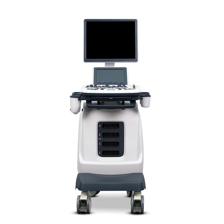 Ysb-Q7 Medical Equipment Trollry Digital 2D/3D/4D Color Doppler Ultrasound Machine Medical Instrument