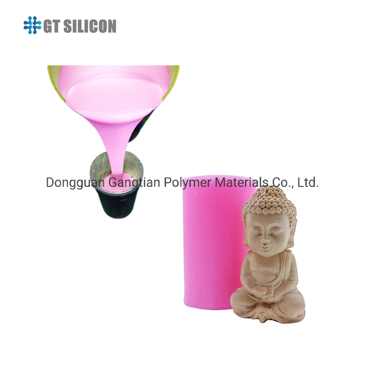 RTV Two Parts a: B LSR Liquid Silicon Rubber Tin Silicone for Candle Coating Making Mold