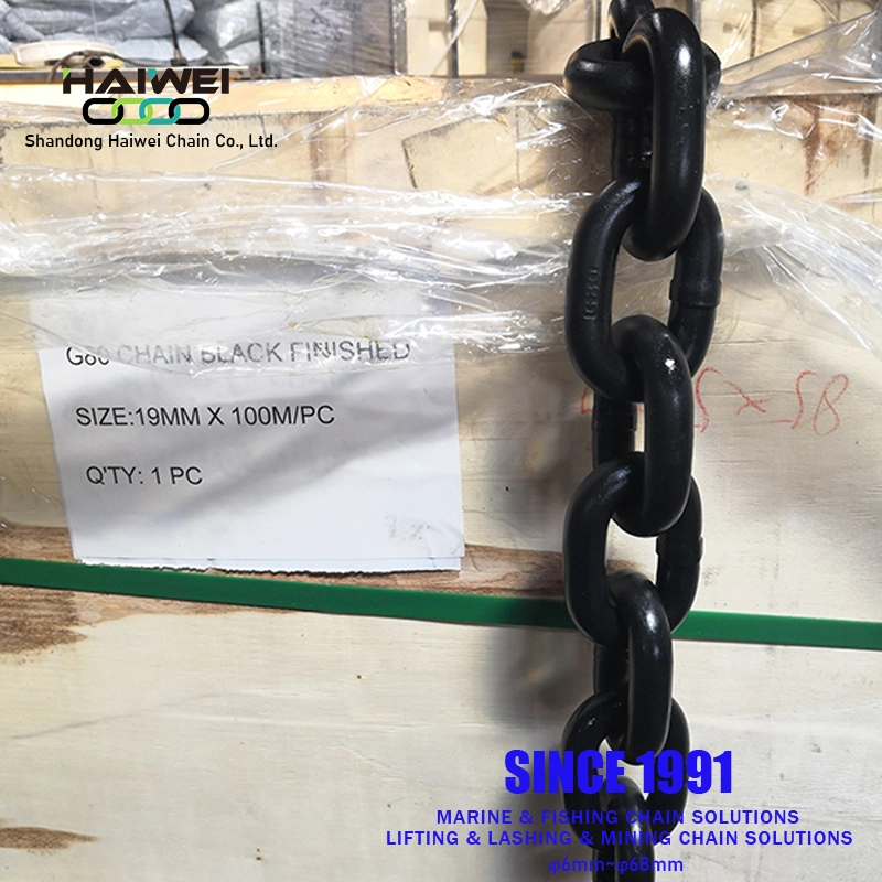 High Strength U2 Grade Open Link Anchor Chain Link for Offshore for Sale with Certificate