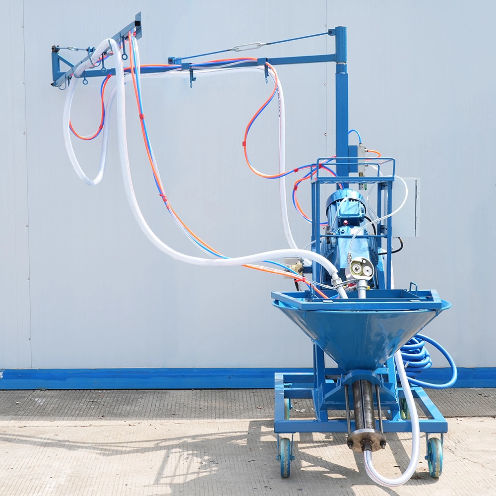 Grc Mortar Spraying Construction Engineering Cement River Embankment Guardrail Emulsion Paint Spraying Machine