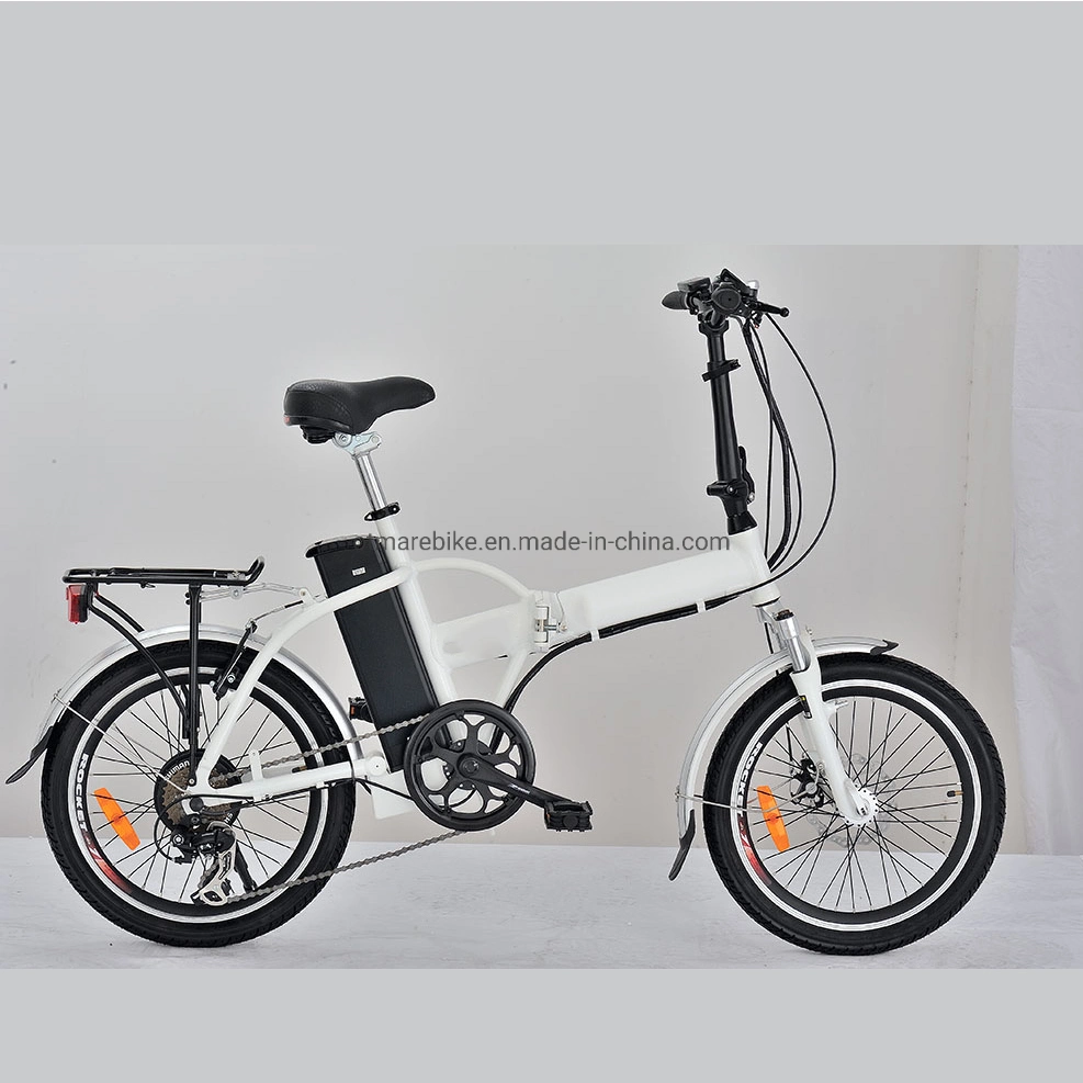 موتور خلفي صغير قابل للطي E دراجة 16 بوصة سهلة الاستخدام مقاس 20 بوصة احمل دراجة كهربائية في المدينة