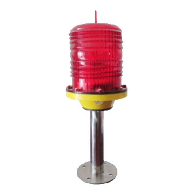 Warning Aircraft Light Solar LED Aviation Obstruction Light Strobe for Towers