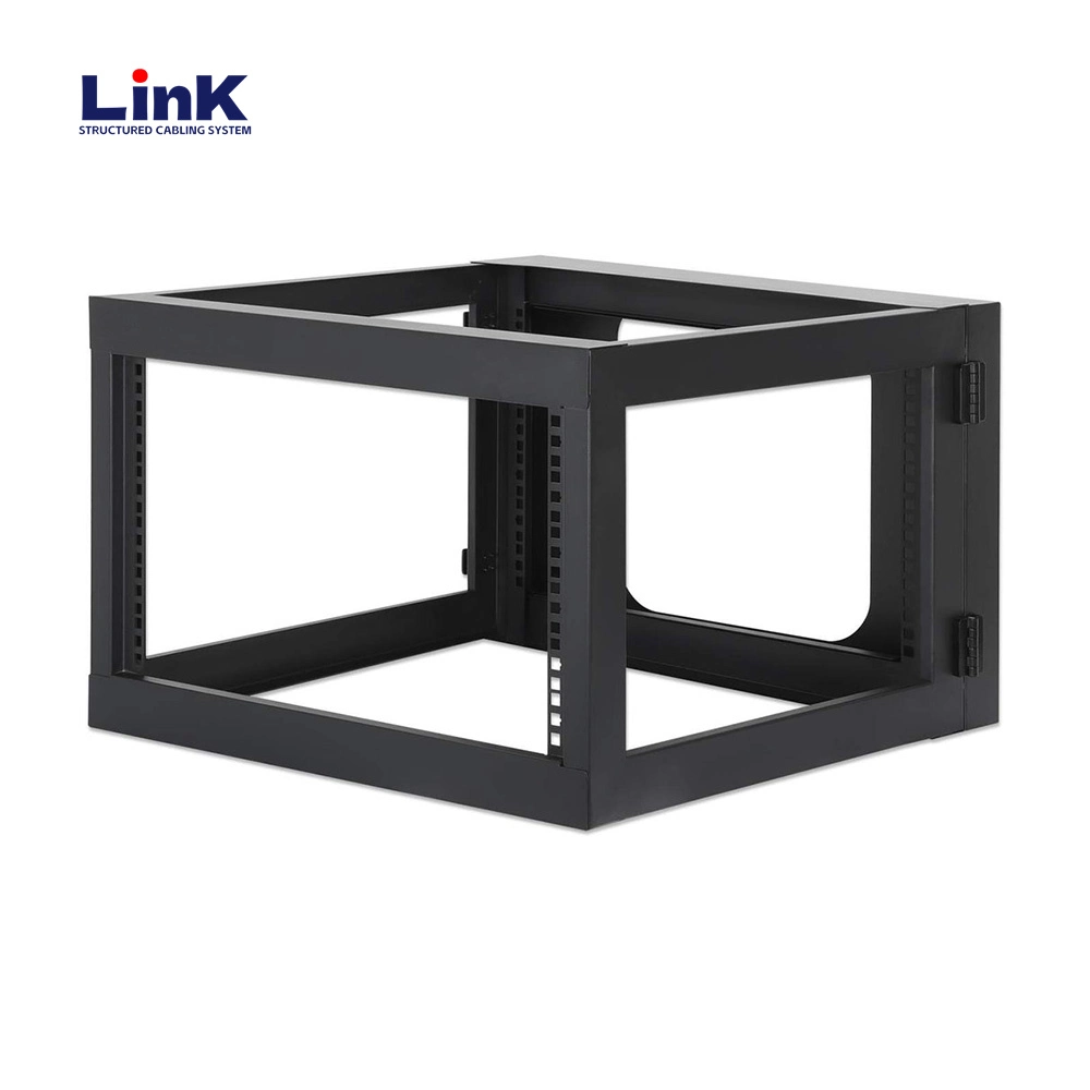 Open Frame Netzwerk-Rack, freistehendes Desktop-Rack für Computer, Medien, IT-Geräte