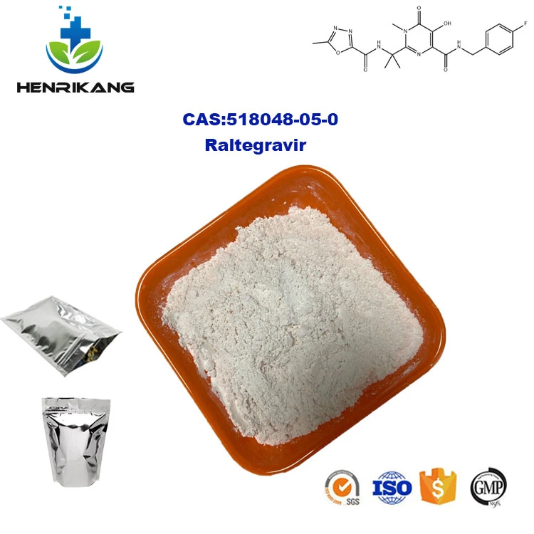 High Quality Raltegravir Raw Materials CAS 518048-05-0 Raltegravir Supply