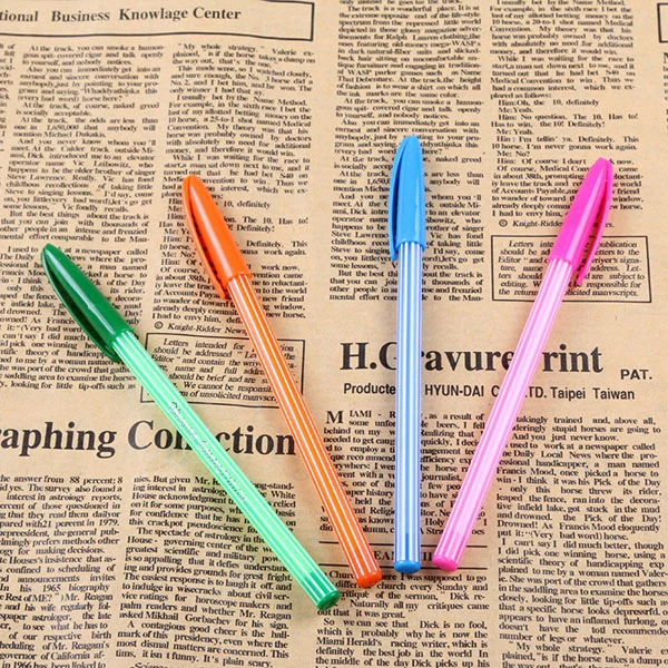 H30 Novelty Products High-Grade Commodity Office Color Pole Ballpoint Pen