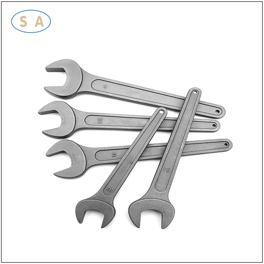 Electric Galvanized Heavy Duty Forging Steel Open End Wrench