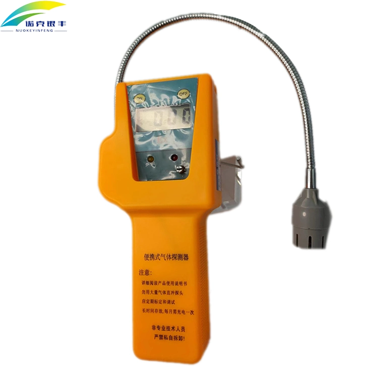 Portablel portable unique détecteur de gaz pour le H2S, CO, O2, NH3, CO2, NO2, le HCN, pH3 moniteur de gaz