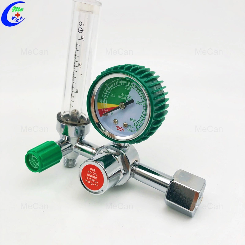 Medical Gas Pressure Regulators Gas Regulator with Flowmeter