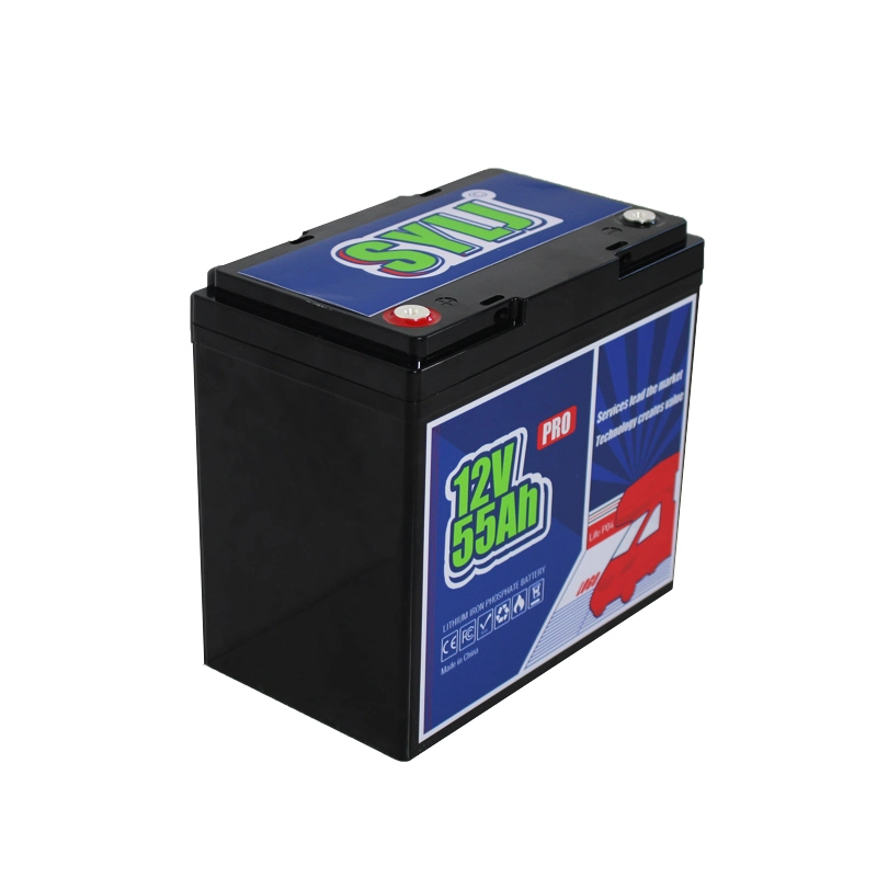 12V 55ah LiFePO4 Li-ion Battery Used in Renewable Energy Systems