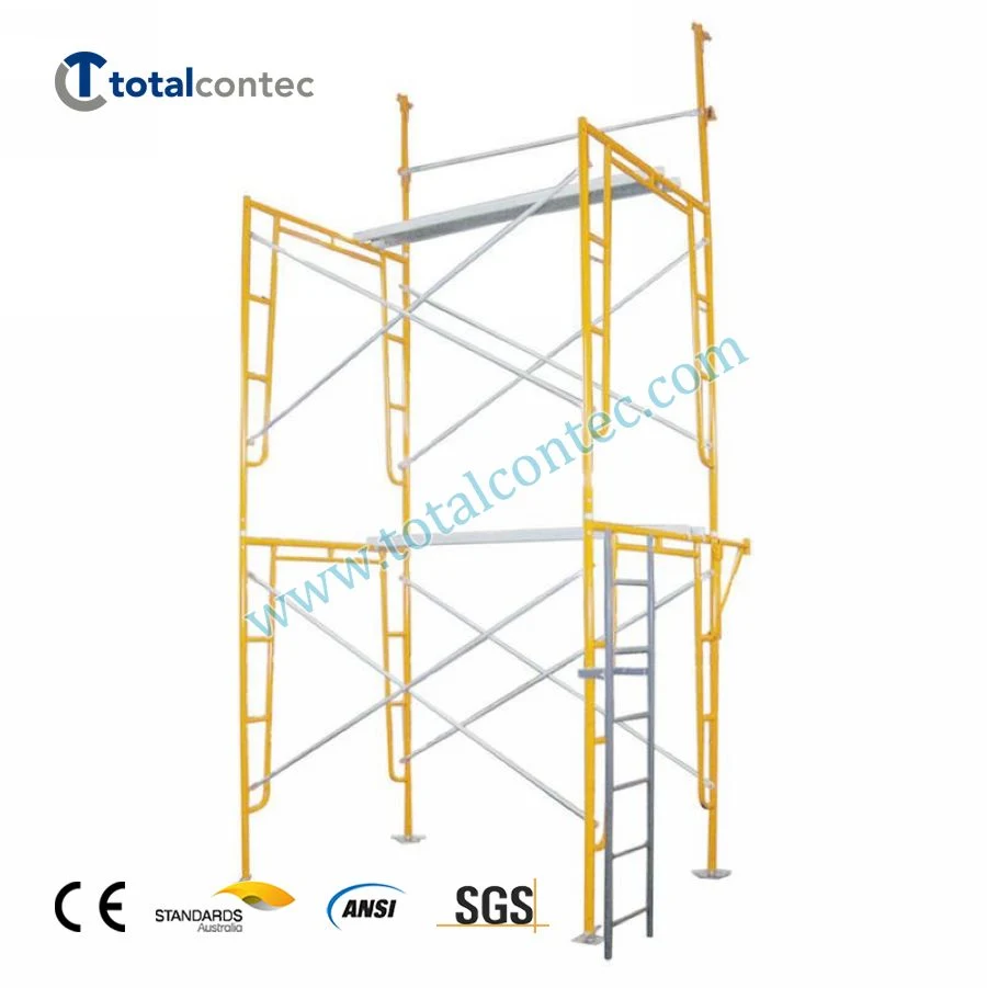 High quality/High cost performance Galvanized Painting a Frame/Walk Through Frame Building Material