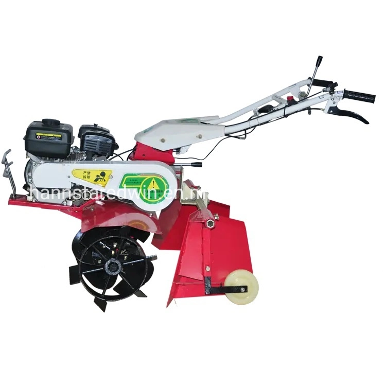 Mini Mechanical Multi-Function Bed Former Rotary Power Tiller