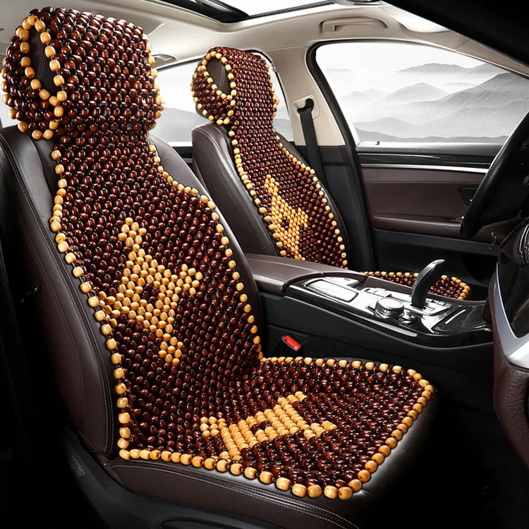 Universal Auto Parts Massage Wooden Beads Seat/Lumbar/Cushioning/Chair/Cushion Covers

Cubiertas universales para asiento/lumbar/amortiguación/silla/cojín de masaje de cuentas de madera para piezas de automóviles.