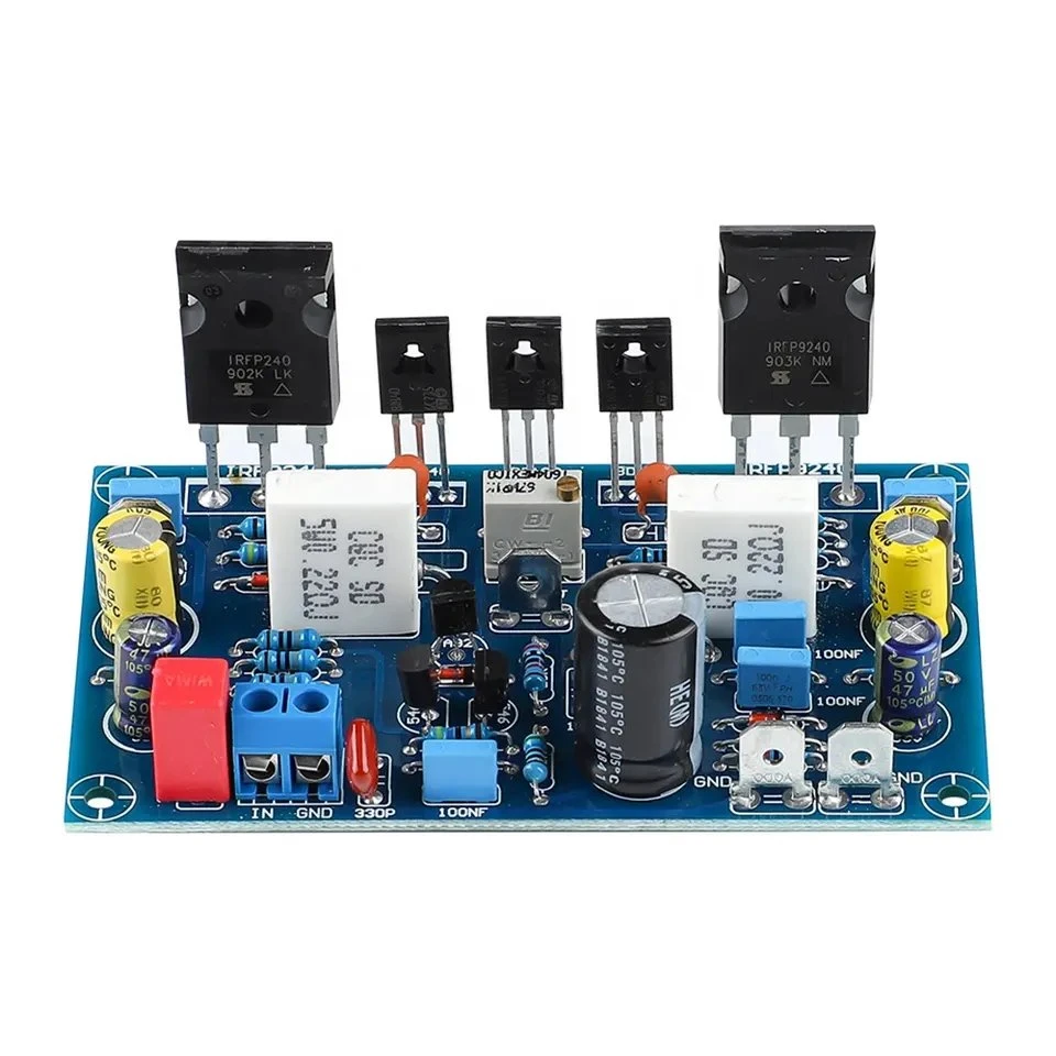 1pair Power Amplifier Board 100wx2 Amplificador Irf240 Fet Class a Power Amplifier Audio Board AMP for Home Sound Theater