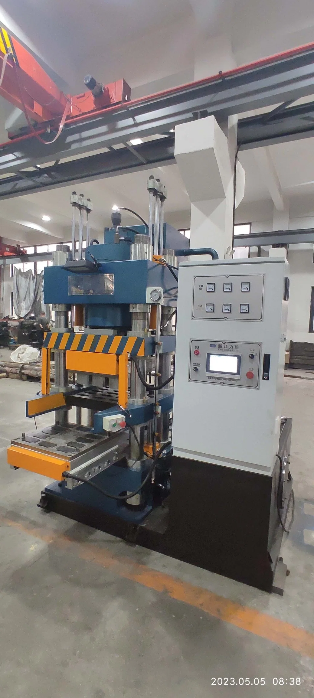 Wendylq-X41 Hydraulic Heat Press Machine, Weighting Molds for Brake Pads