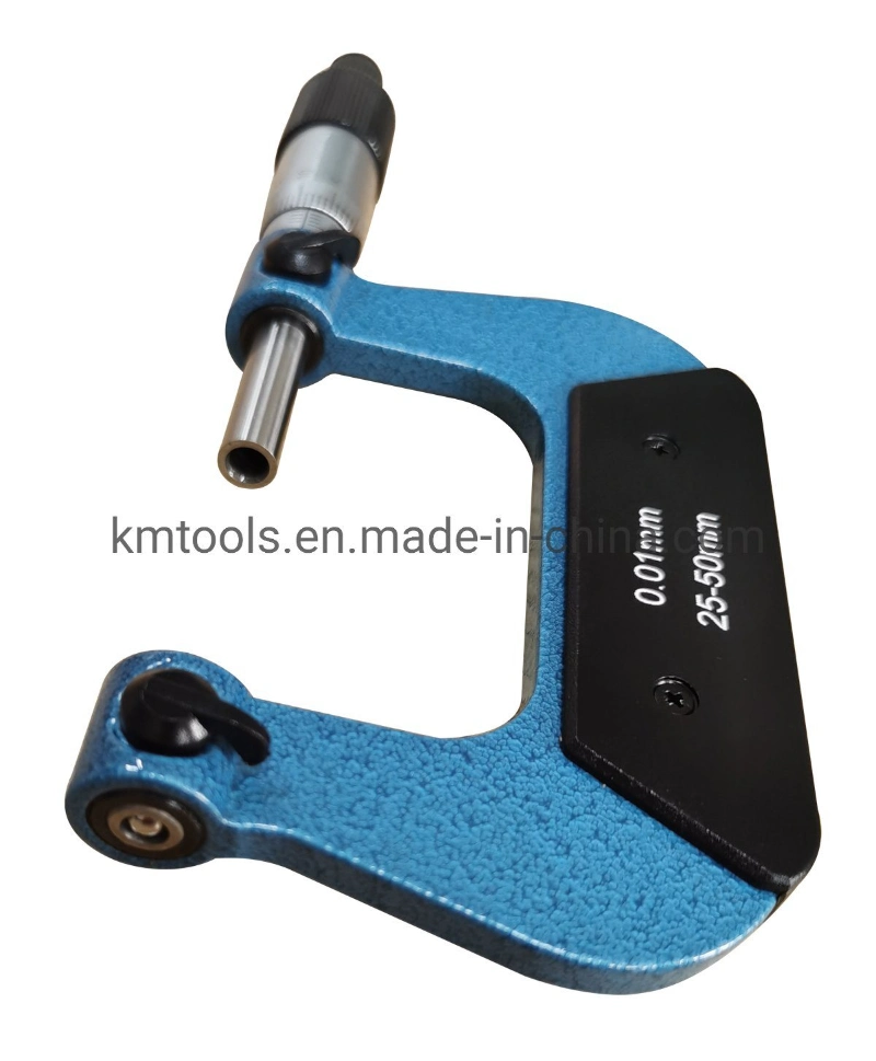 Ratchet Stop 25-50mm Screw Thread Micrometer Gauge Tools