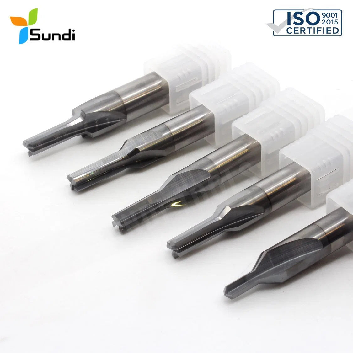 أداة القطع Sundi قبل الشريحة الكبيرة إزالة والشريحة غرفة Tungsten Carbide CNC طحن مقشة 1/2 قزم مثقب لمدخل ألومنيوم من الكربيد