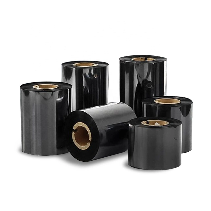 55mm*600m Compatible Premium Resin Black Near Edge Thermal Transfer Printer Ribbon