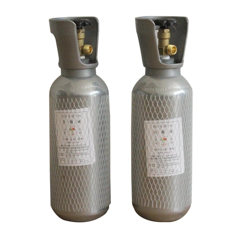 Professional Seamless Steel Gas Cylinders Filling with Oxygen, Carbon Dioxide for Industrial Use