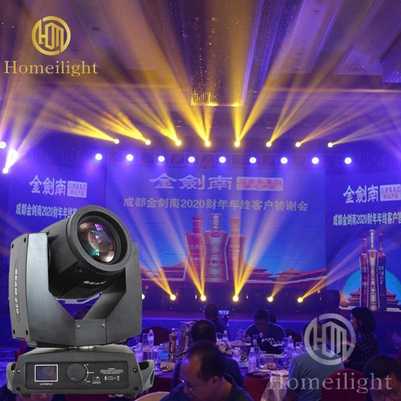 230W 7r Beam Zoom Moving Head Stage Light DMX Control Light