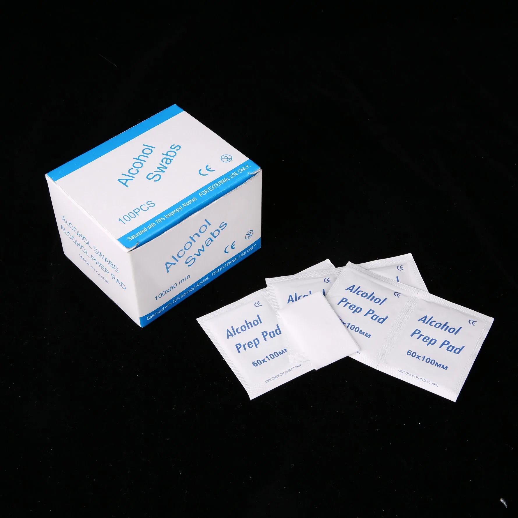 Medical Non Woven Fabric 70% Isopropyl Alcohol Prep Pad