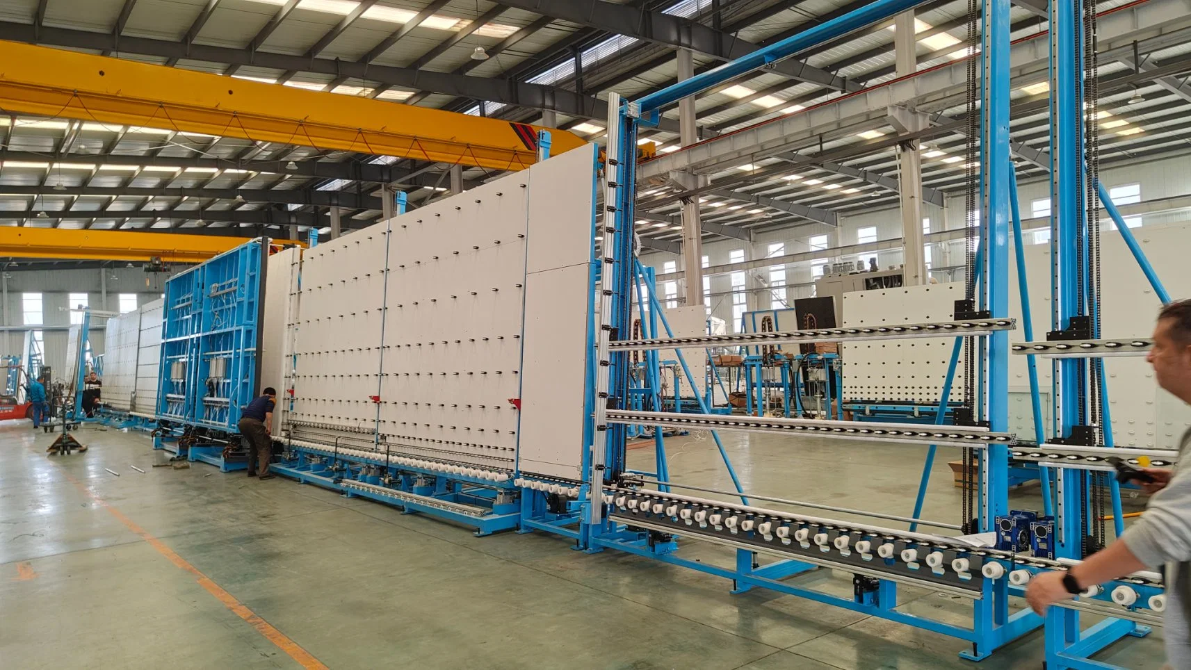 Jumbo Size 3300X6000 Insulating Glass Gas Filling Igu Machine