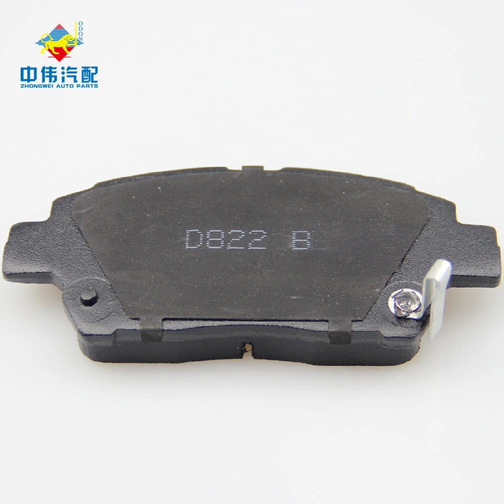 D822 Odon Branded Car Brake Pad Auto Brake Pads for Toyota Echo 2001-2002