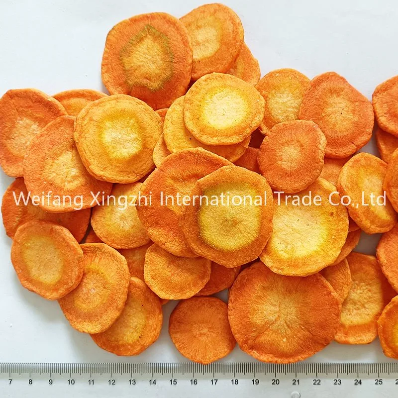 Low Fat Wholesale/Supplier Healthy Snack Food Vf Carrot Chips