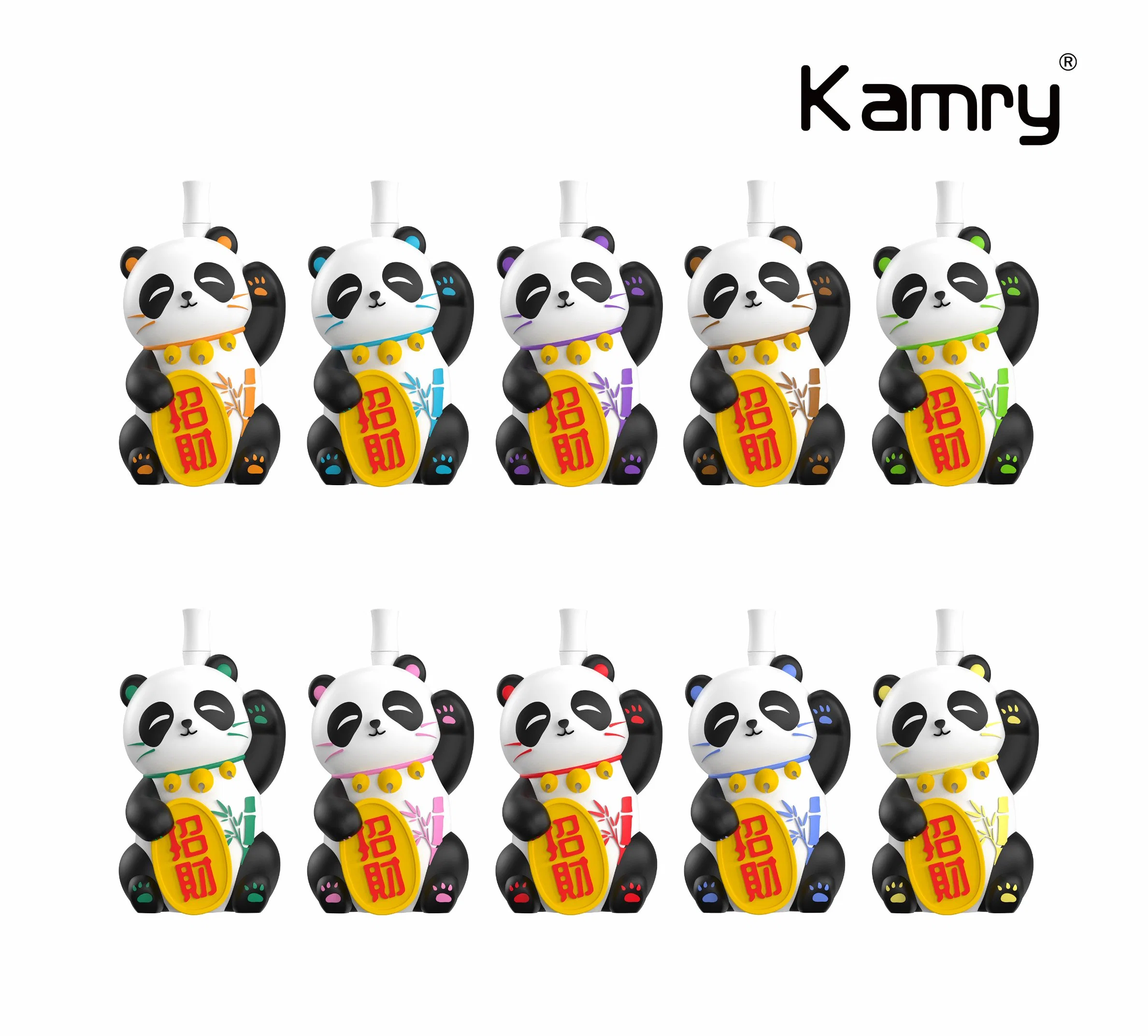 Kamry Auto-modélisation Lucky Panda 8000 Puff Vente en gros Vape jetable rechargeable CE RoHS Bar Wape