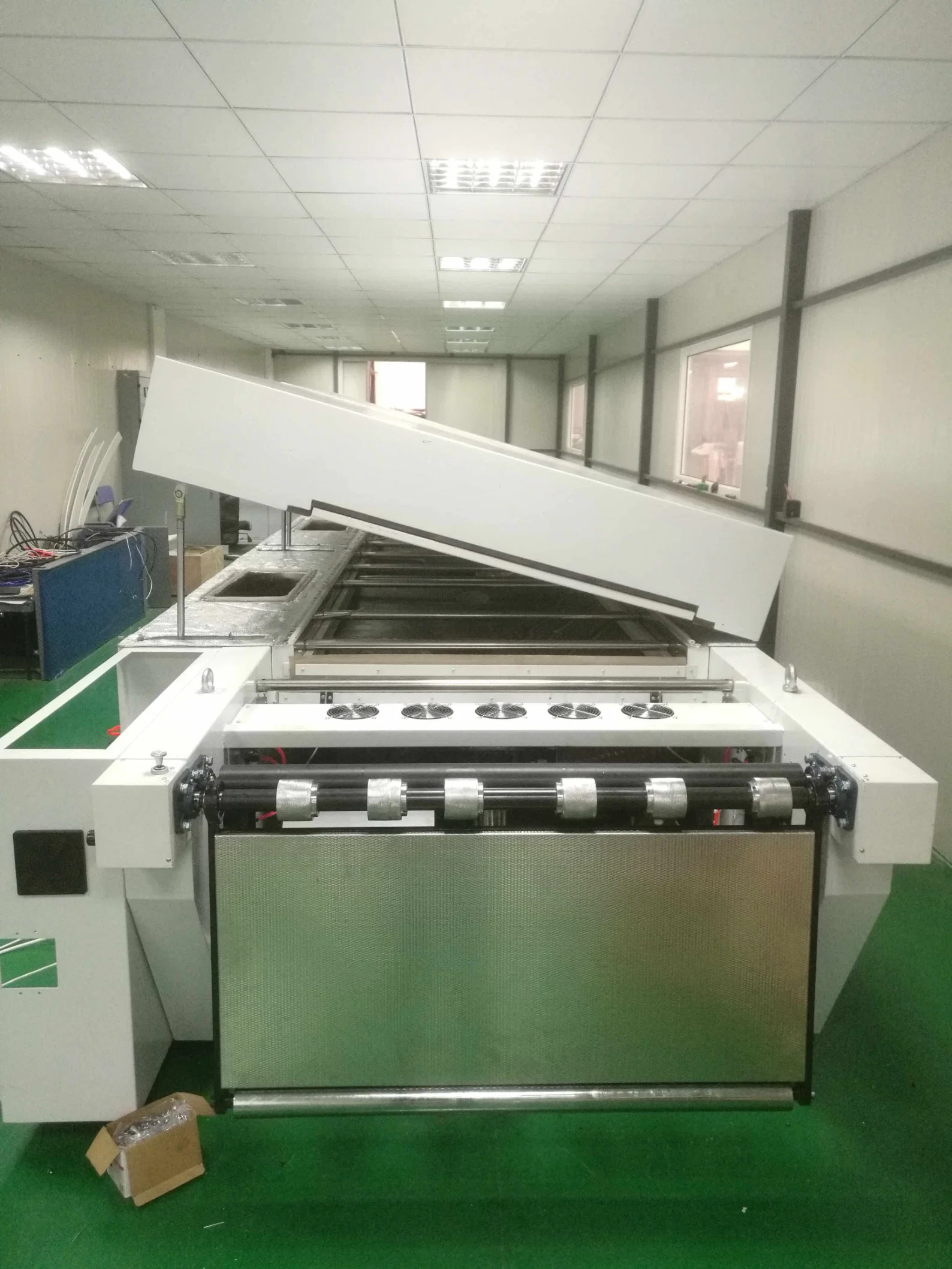 Automatic Thermal Heat Transfer Silk Screen Printer for for Plastic Sheets