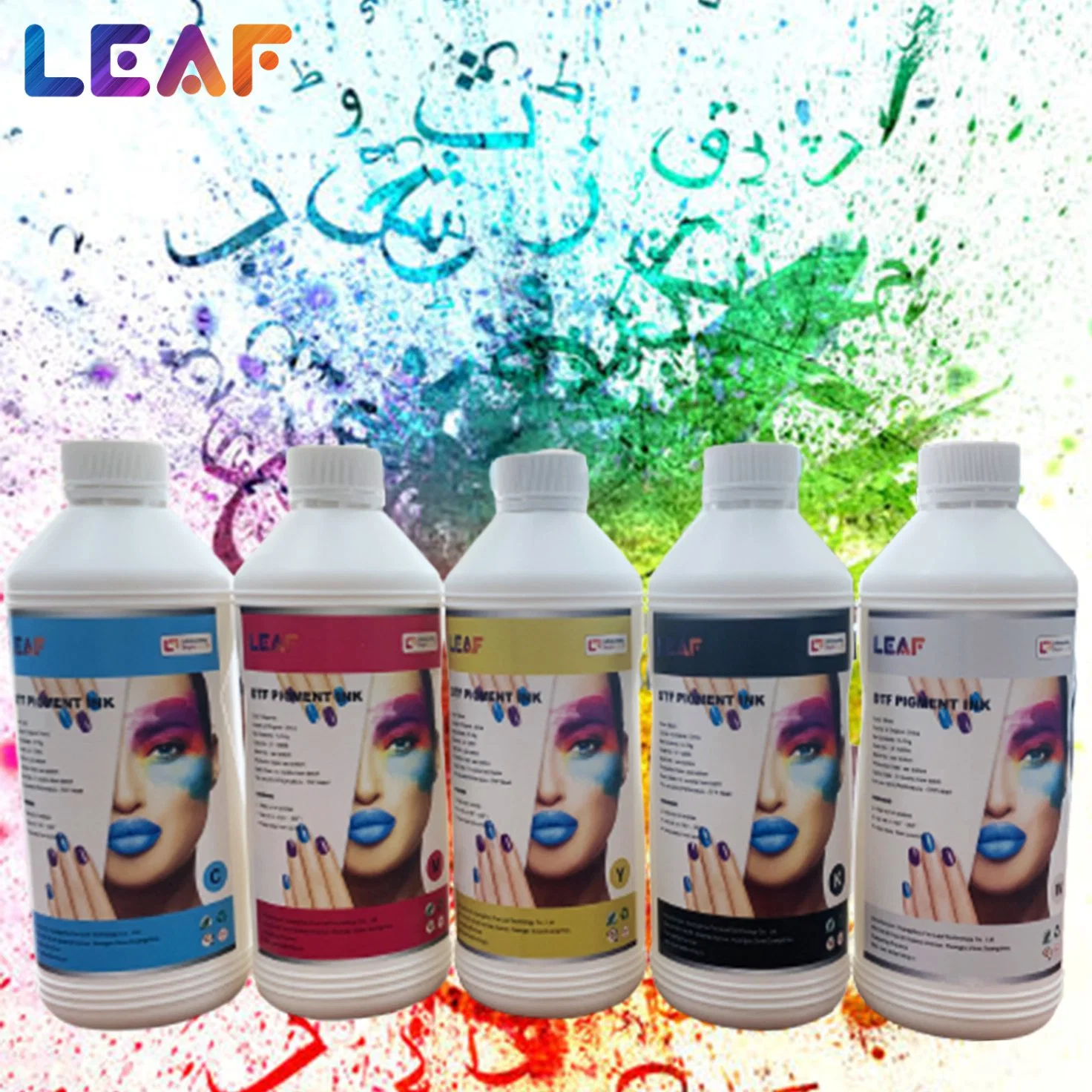 Leaf Stable Quality DTF Ink For DTF Printer,Bright Color Ink