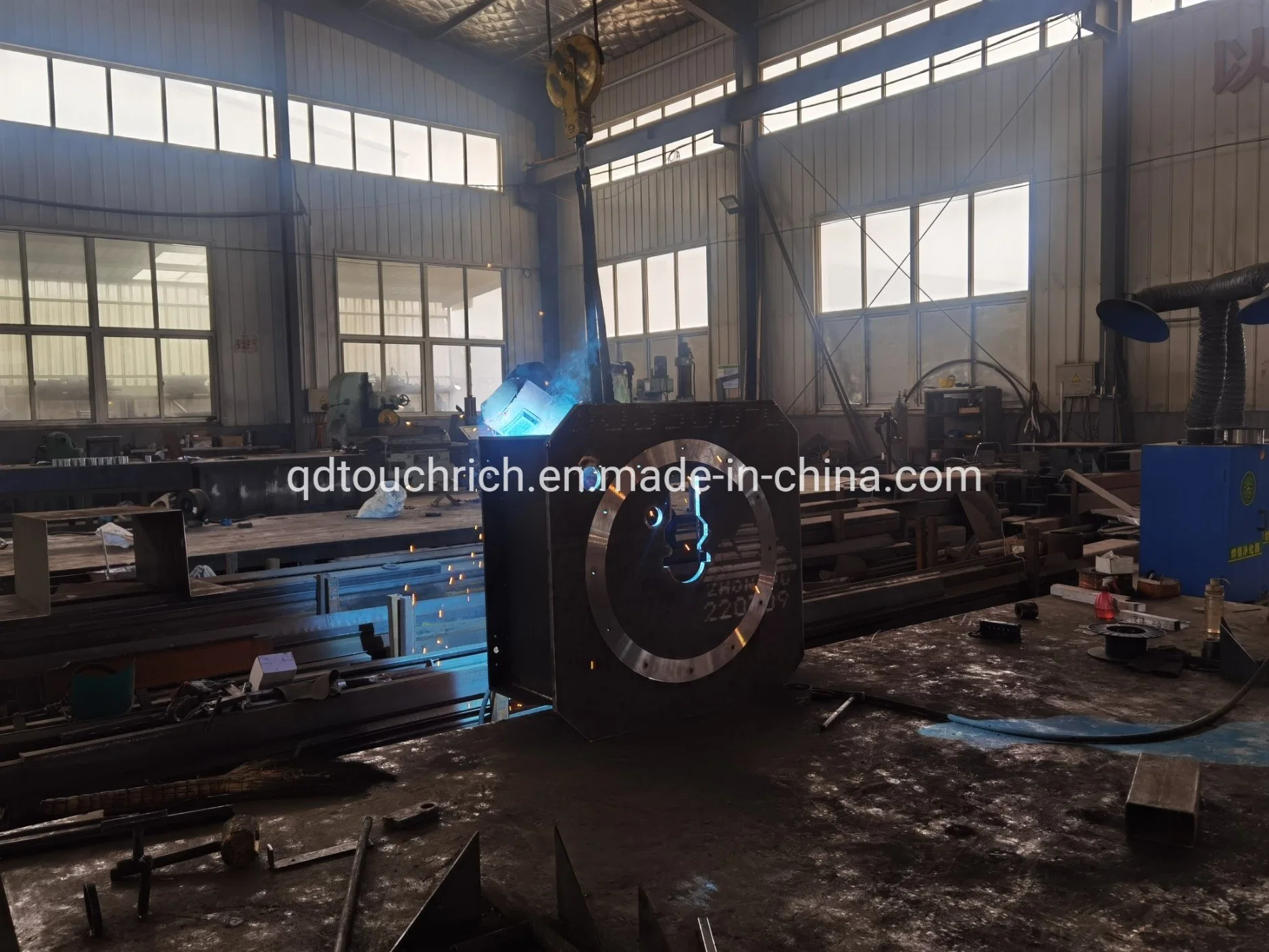 China Steel Fabrication Company soldadura pesada a medida procesamiento de estructuras metálicas