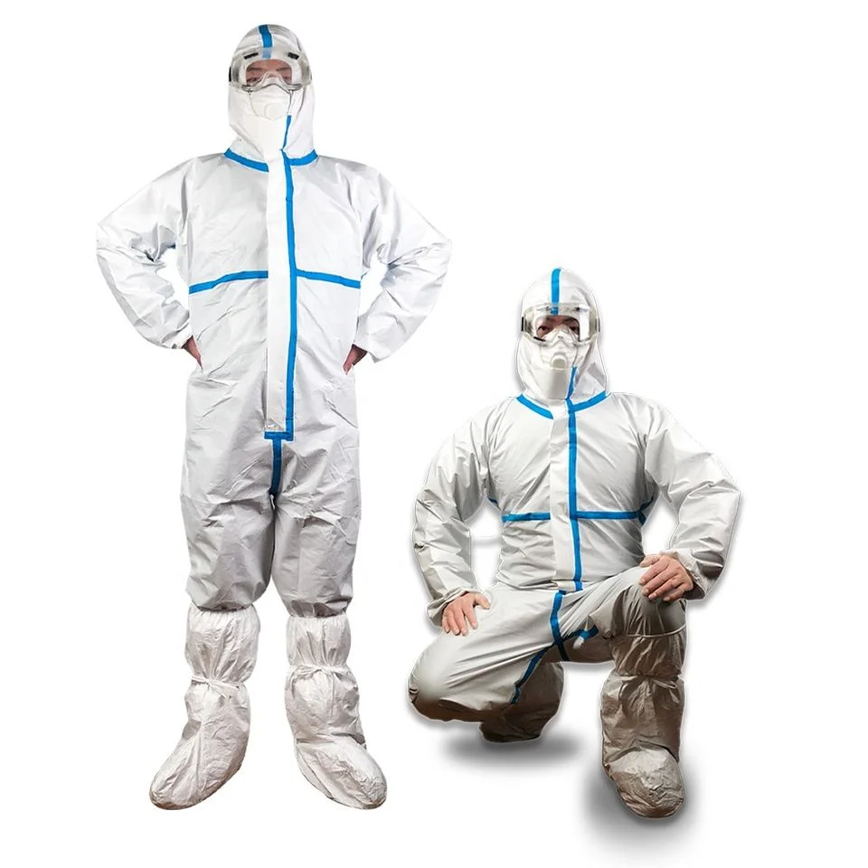 High quality/High cost performance  Low Price Safety Dust Clothes PP/PE Painting Work Overalls Coverall Suits