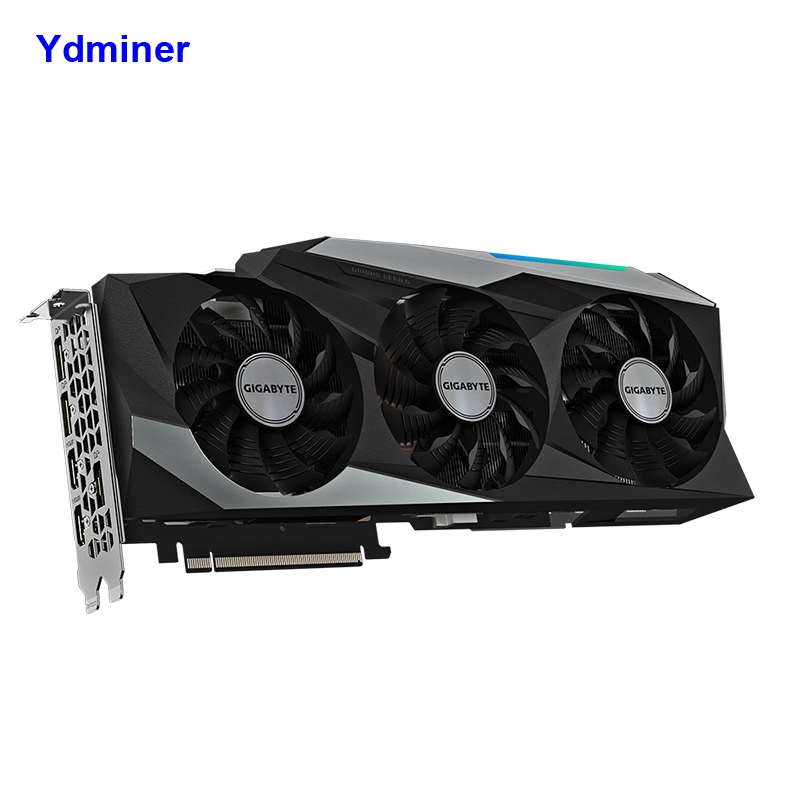 Rentable RTX 3080 Video de la tarjeta gráfica con 3 ventiladores